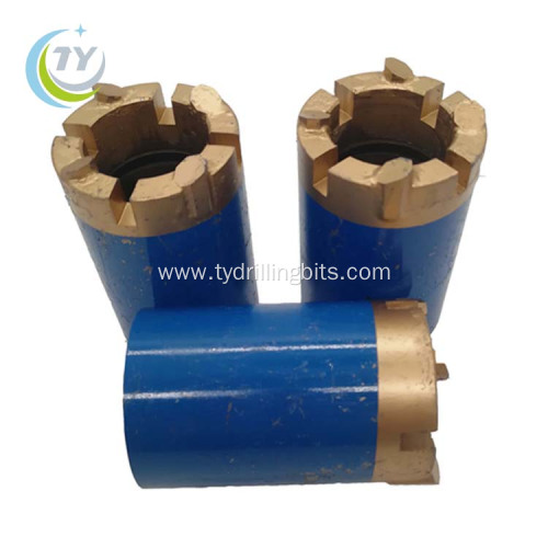 TC core bit for soft formation well drilling